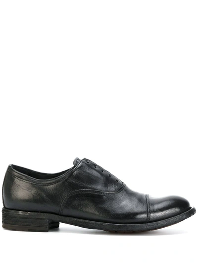 Officine Creative Calixte 003 Oxford Shoes In Schwarz