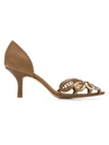 SARAH CHOFAKIAN LEATHER PUMPS,QUEROQUERO10985726