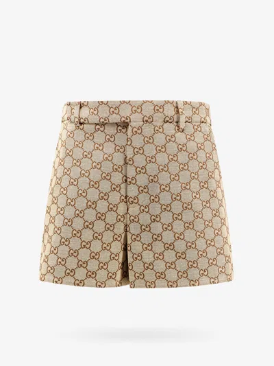 Gucci Shorts In Beige