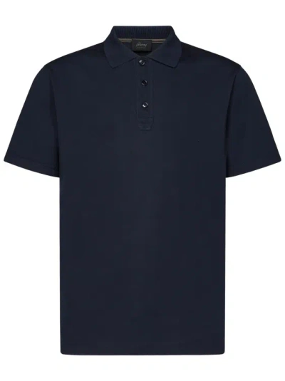 Brioni Navy Blue Polo Shirt