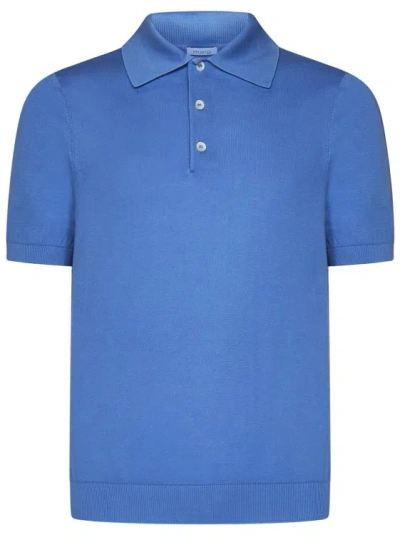 Malo Light Blue Short-sleeved Polo Shirt