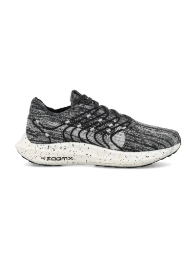Nike White & Black Pegasus Turbo Sneakers In Grey