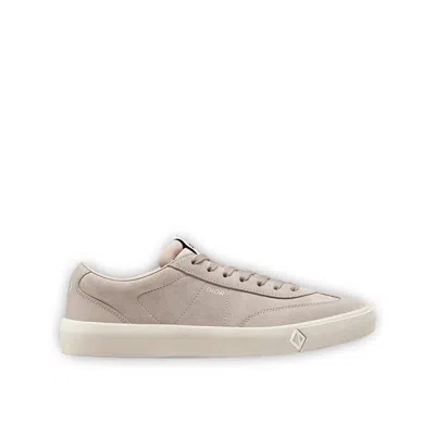 Dior Leather Sneakers In Beige