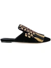 SANAYI313 SANAYI 313 VOLTAIRE SLIPPERS - BLACK,11204412300878