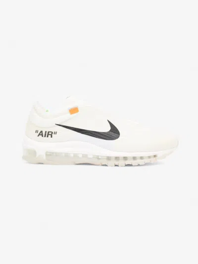 Nike X Off White Air Max 97 Og Off The10 / Cone / Ice Polyurethane In White