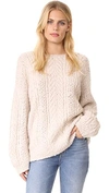 VINCE CABLE KNIT SWEATER