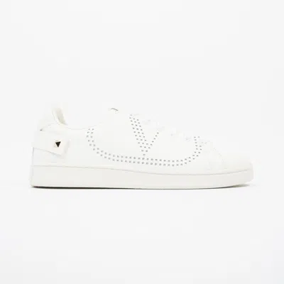 Valentino Garavani Backnet Sneakers Leather In White