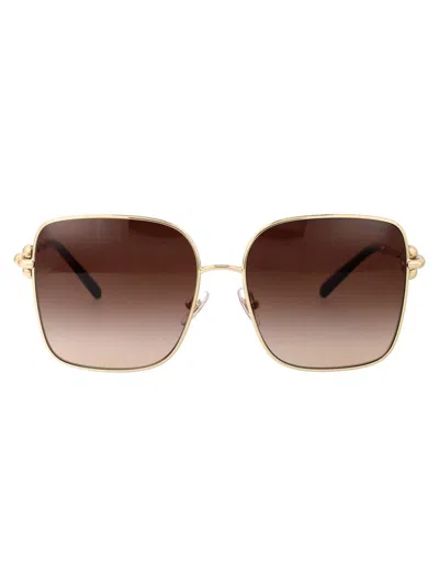 Tiffany & Co Sunglasses In 60213b Pale Gold