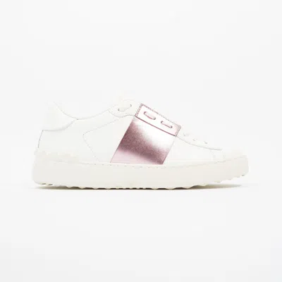 Valentino Garavani Open Sneakers / Leather In White