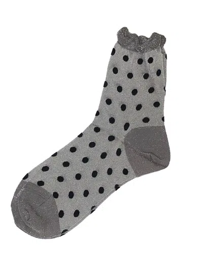 Antipast Glitter Pois Socks In Multi