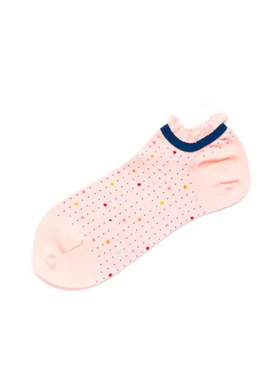 Antipast Short Socks Pois In Pink