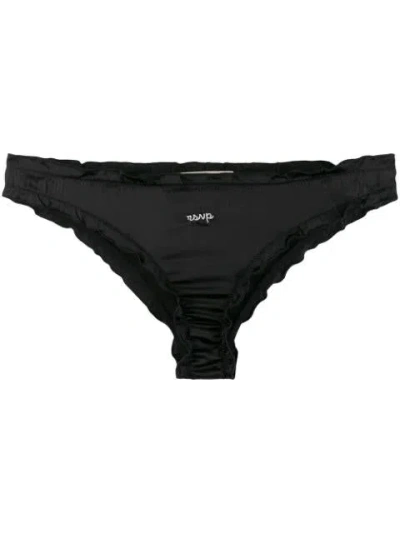 L&#039;autre Chose Embroidered Slip In Black