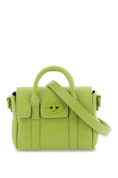 Mulberry Micro Bayswater In Verde