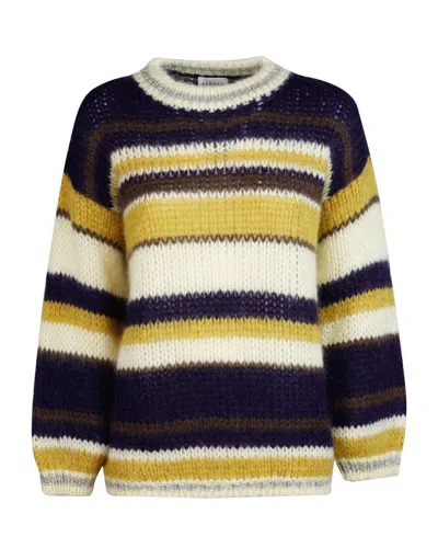 P.a.r.o.s.h . Crewneck Sweater In Multicolour