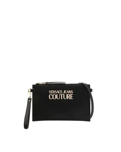Versace Jeans Couture Handbag In Black