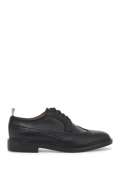 Thom Browne Laced Longwing Bro In Nero