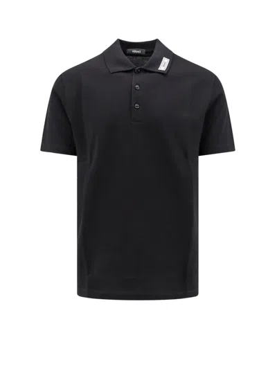 Versace Polo Shirt In Black