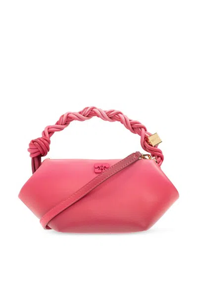 Ganni Mini Bou Gradient Tote Bag In Pink