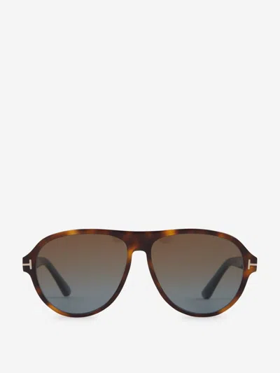Tom Ford Eyewear Quincy Sunglasses In Multi