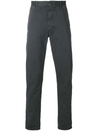 Incotex Tailored Straight-leg Trousers In Grey