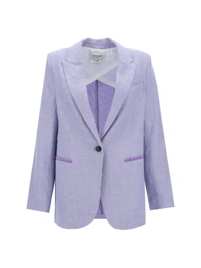 Forte Forte Resca Blazer Jacket In Lilac