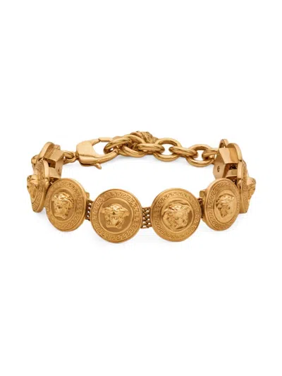 Versace Tribute Medusa Bracelet In Tribute Gold