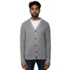 X-ray V-neck Sweater Cardigan In Grey