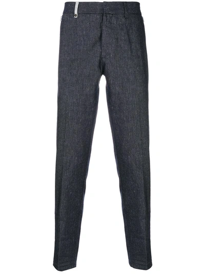 Gucci Textured Trousers In Blue
