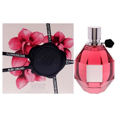 Viktor And Rolf Flowerbomb Ruby Orchid By  For Women - 3.4 oz Edp Spray In White