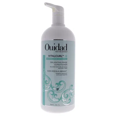 Ouidad Vitalcurl Plus Balancing Rinse Conditioner By  For Unisex - 33.8 oz Conditioner In White