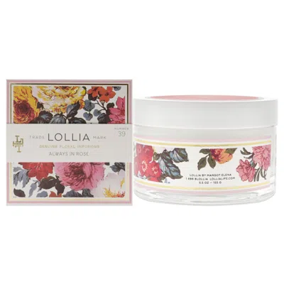 Lollia Always In Rose Body Butter By  For Unisex - 5.5 oz Moisturizer In White