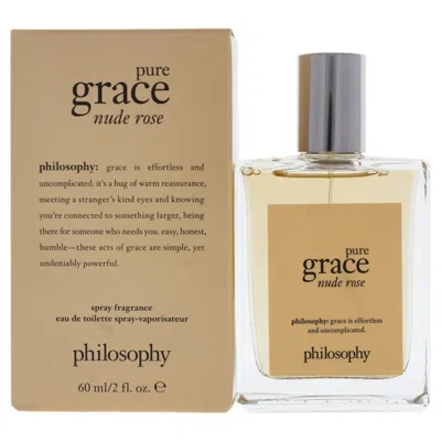 Philosophy Pure Grace Nude Rose By  For Women - 2 oz Edt Spray In White