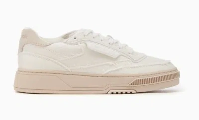 Reebok Sneakers In White Canvas