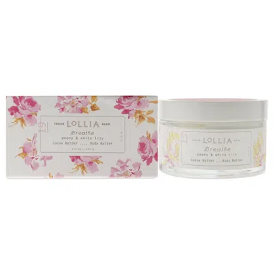 Lollia Breathe Body Butter By  For Unisex - 5.5 oz Moisturizer In White