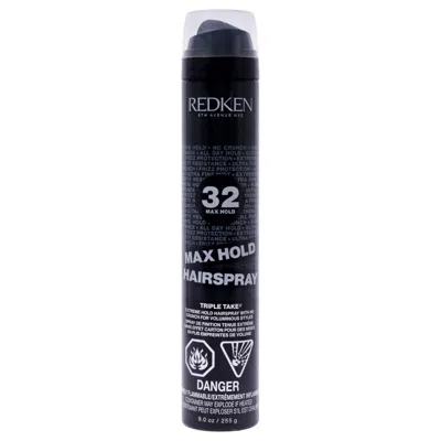 Redken Max Hold 32 Hair Spray By  For Unisex - 9 oz Hair Spray In White