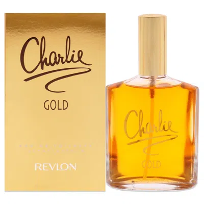 Revlon Charlie Gold By  For Women - 3.4 oz Edt Spray In White