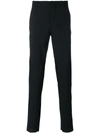 ANN DEMEULEMEESTER ANN DEMEULEMEESTER STRAIGHT LEG TROUSERS - BLACK,1708340016409912255914