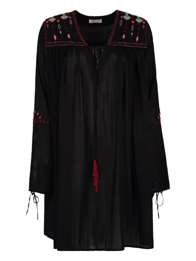 Anjuna Short Dress Clothing In Black