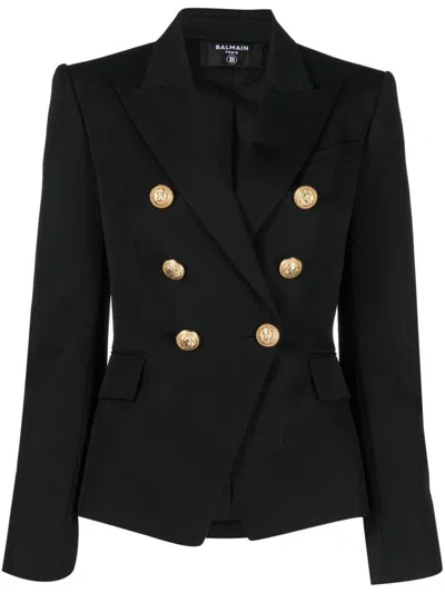 Balmain Jacket Clothing In Black