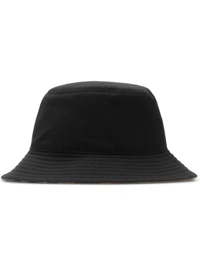 Burberry Caps & Hats In Black