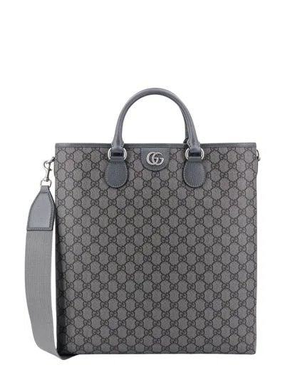 Gucci Gg Supreme Fabric Handbag In Blue