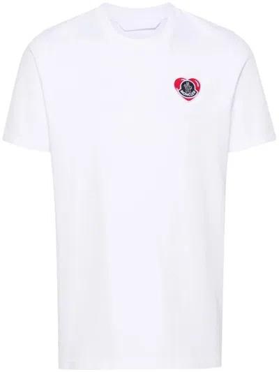 Moncler T-shirts & Tops In White