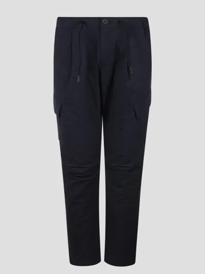 Herno Nylon Dive Laminar Trousers In Blue