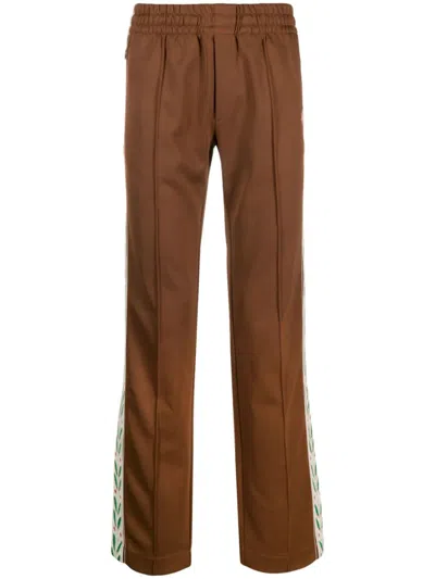 Casablanca Straight Track Pants With Patch