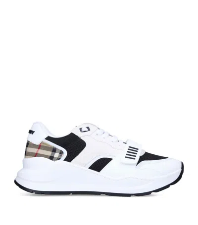 Burberry Ramsey Trainers In White