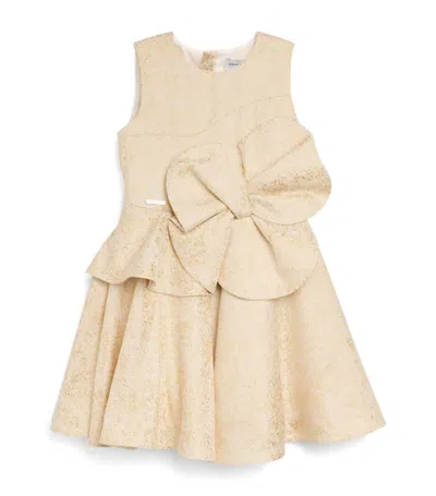 Jessie And James Kids'  Florette Dress (4-14 Years) In Gold