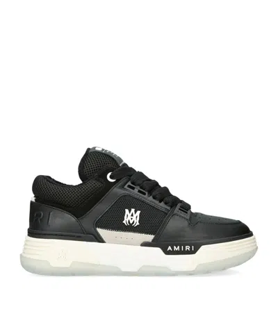 Amiri Leather Ma-1 Sneakers In Black