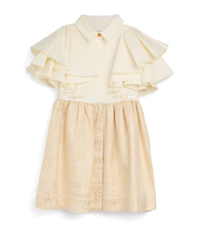 Jessie And James Kids'  Maise Dress (4-14 Years) In Gold