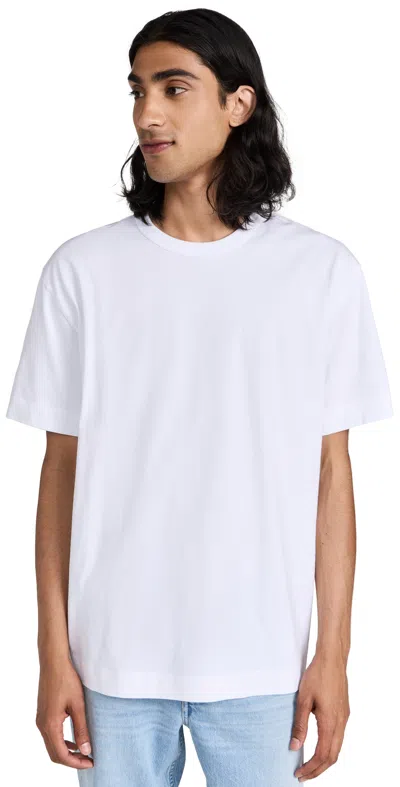 Canada Goose Logo-patch Cotton T-shirt In White