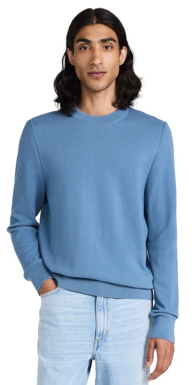 Hugo Boss Ecaio Knit Sweater In Light Blue